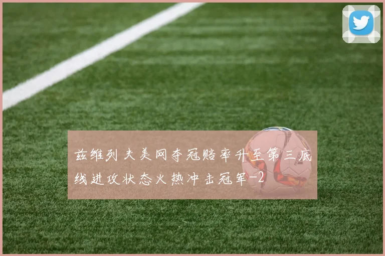 兹维列夫美网夺冠赔率升至第三底线进攻状态火热冲击冠军